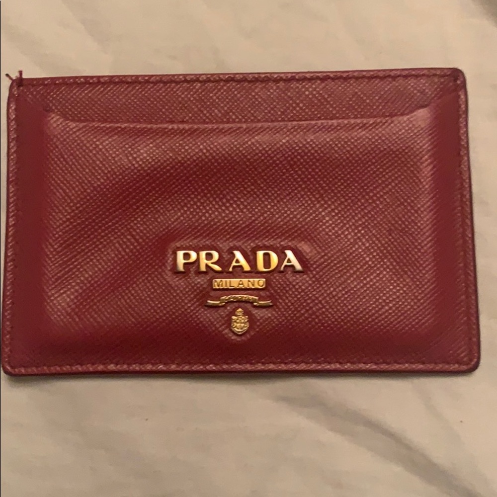 Prada card case/ wallet